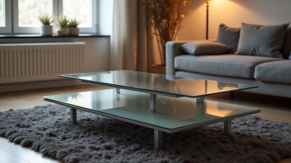 Découvrez les tables basses en verre qui subliment votre salon